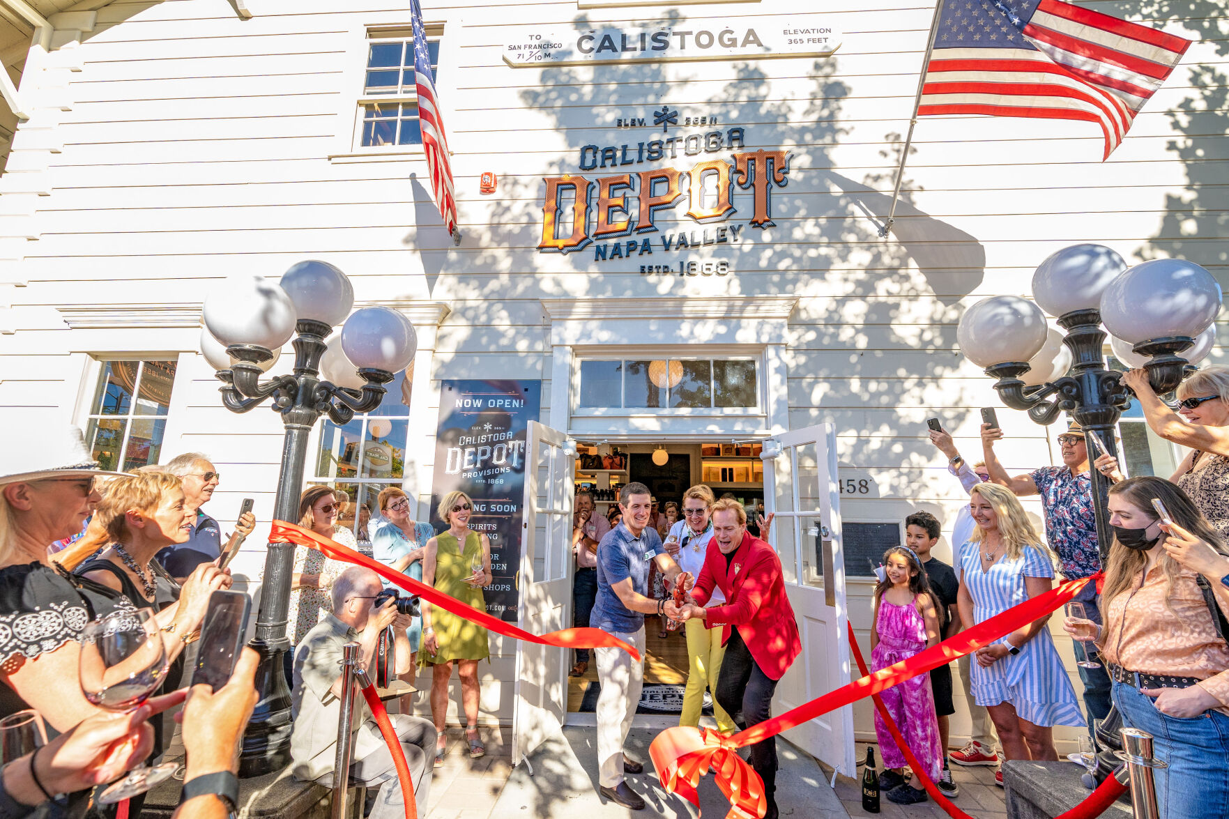 Ribbon cutting